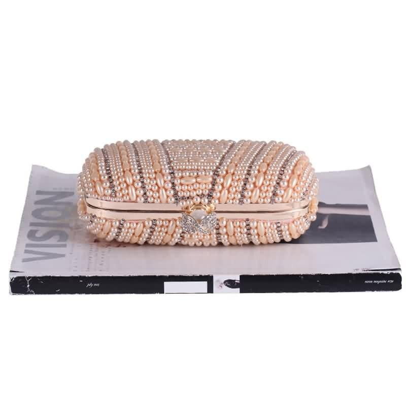 Beaded Evening Bags Luxury Pearls Clutches