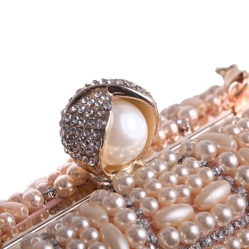 Beaded Evening Bags Luxury Pearls Clutches