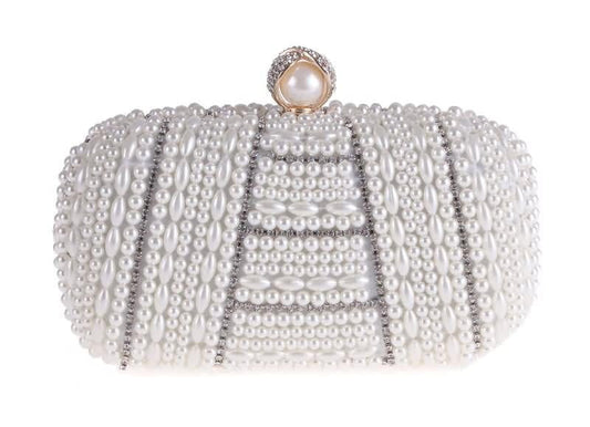 Beaded Evening Bags Luxury Pearls Clutches