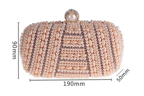 Beaded Evening Bags Luxury Pearls Clutches