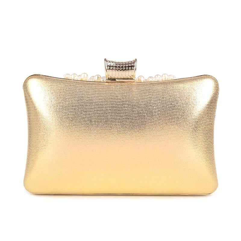 Beaded Evening Bags Pearl Crystal Wedding Clutches