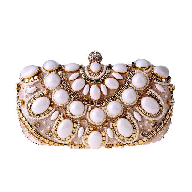 Beaded Evening Clutch Bags for Wedding Designer