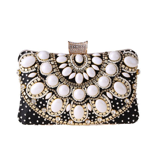 Beaded Evening Clutch Bags for Wedding Designer