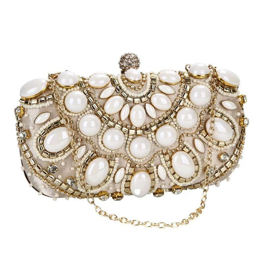Beaded Evening Clutch Bags for Wedding Designer