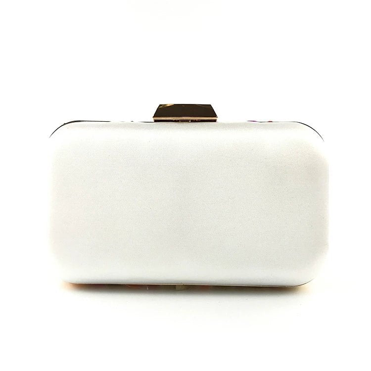 Big Rhinestone Beaded Women Evening Clutch Purse Ladies Handbags