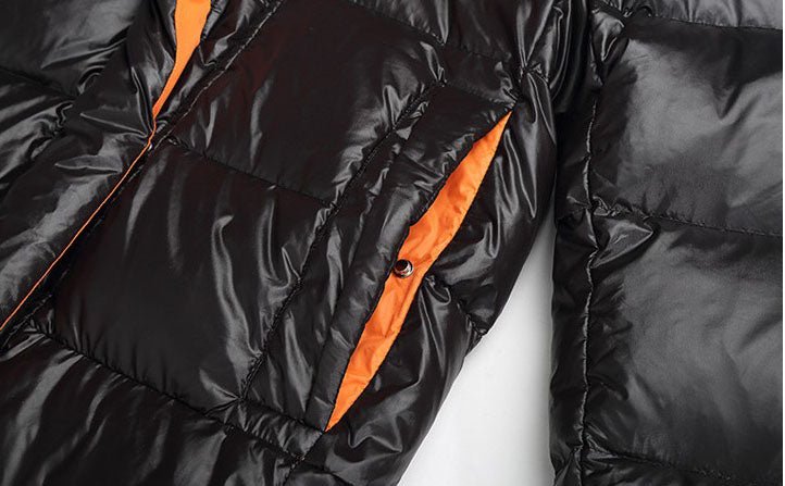 Black Womens Puffer Jacket With Hood