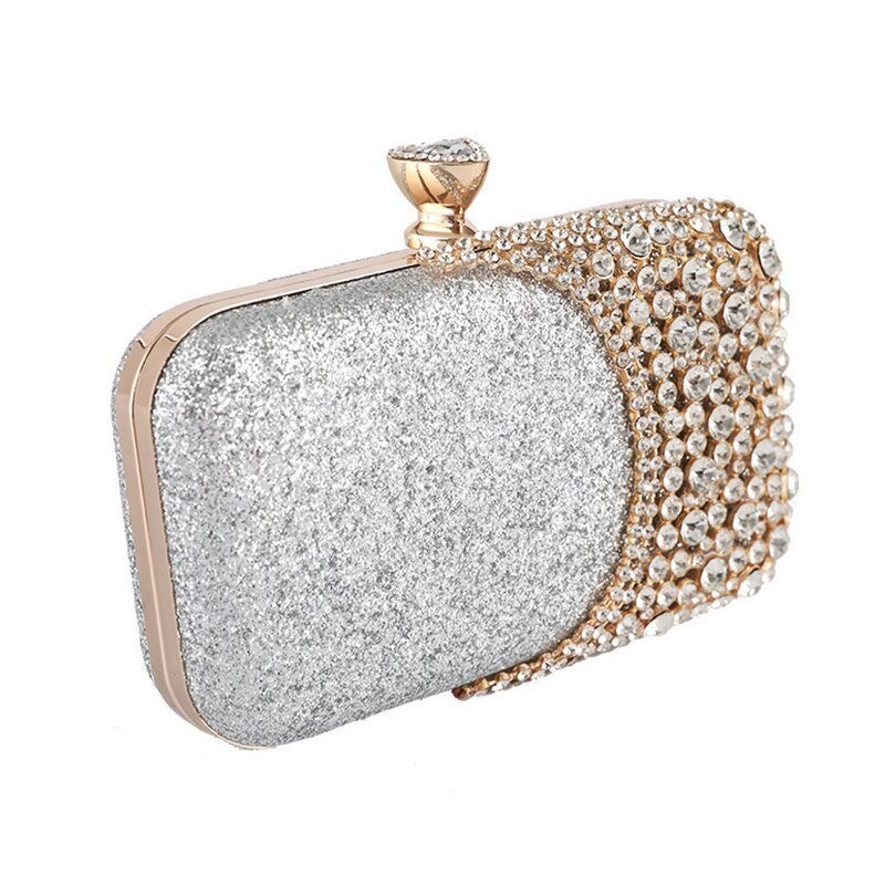 Bridal Clutch Bag Crystal Wedding Purse