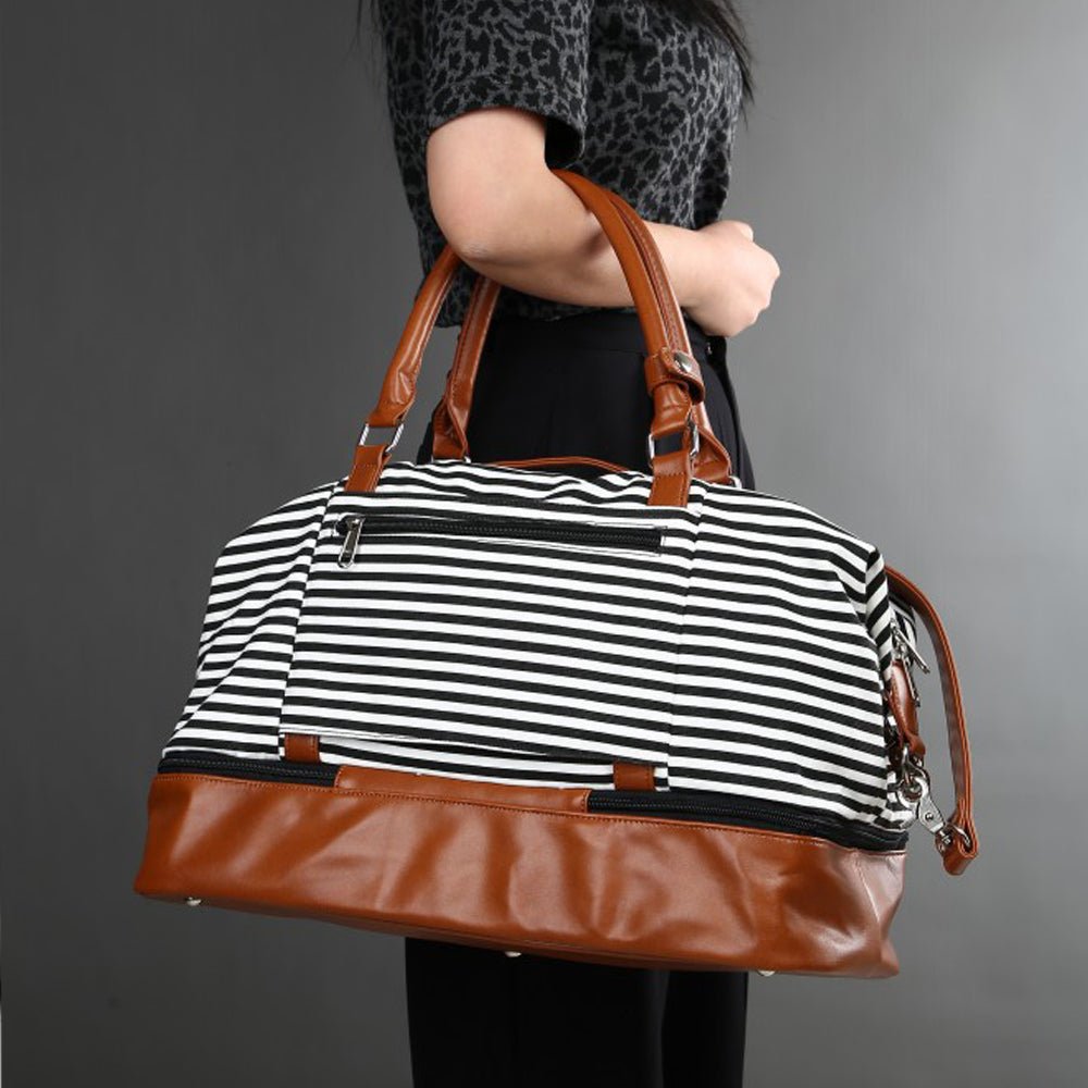 Canvas Weekend Duffle Bag Womens