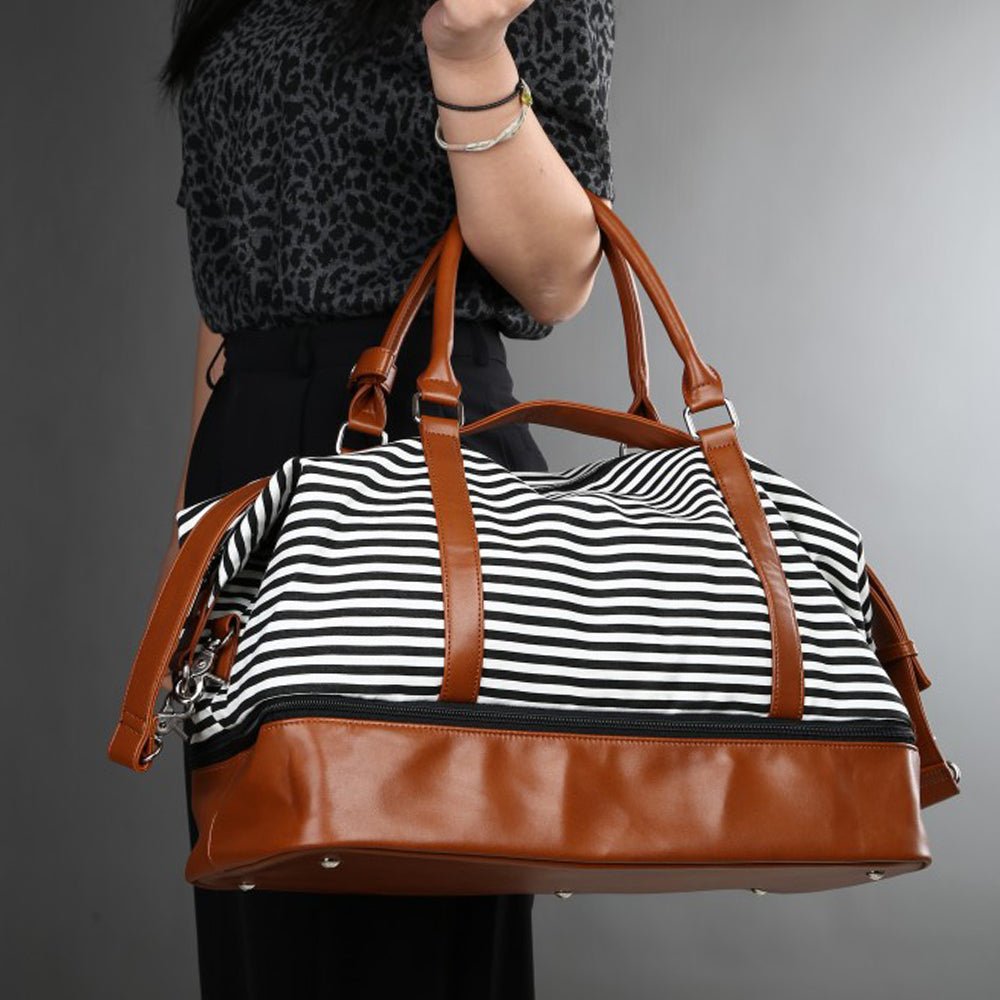 Canvas Weekend Duffle Bag Womens