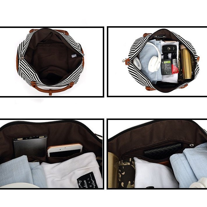 Canvas Weekend Duffle Bag Womens