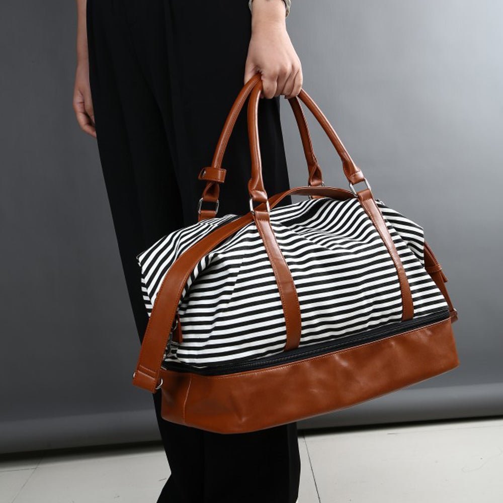 Canvas Weekend Duffle Bag Womens