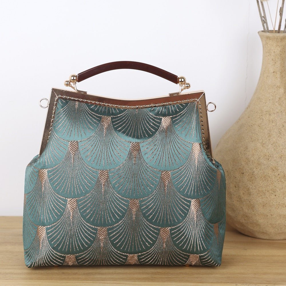 Chic Satin Women's Hand Clutch Bag