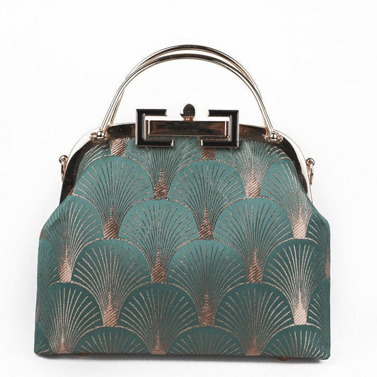 Chic Satin Women's Hand Clutch Bag