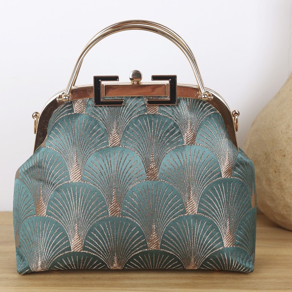 Chic Satin Women's Hand Clutch Bag