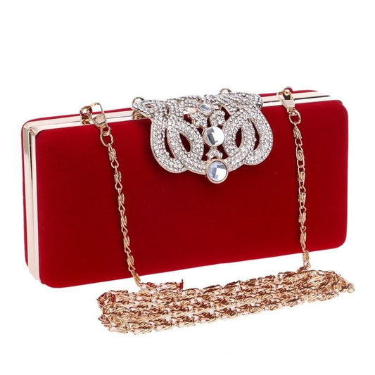 Clutch Bags for Weddings Crown Snap