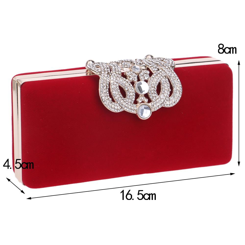 Clutch Bags for Weddings Crown Snap