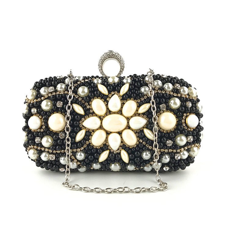 Clutch Party Evening Bag Wedding Purse Crystal Chain Shoulder Bag