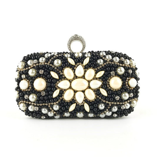 Clutch Party Evening Bag Wedding Purse Crystal Chain Shoulder Bag