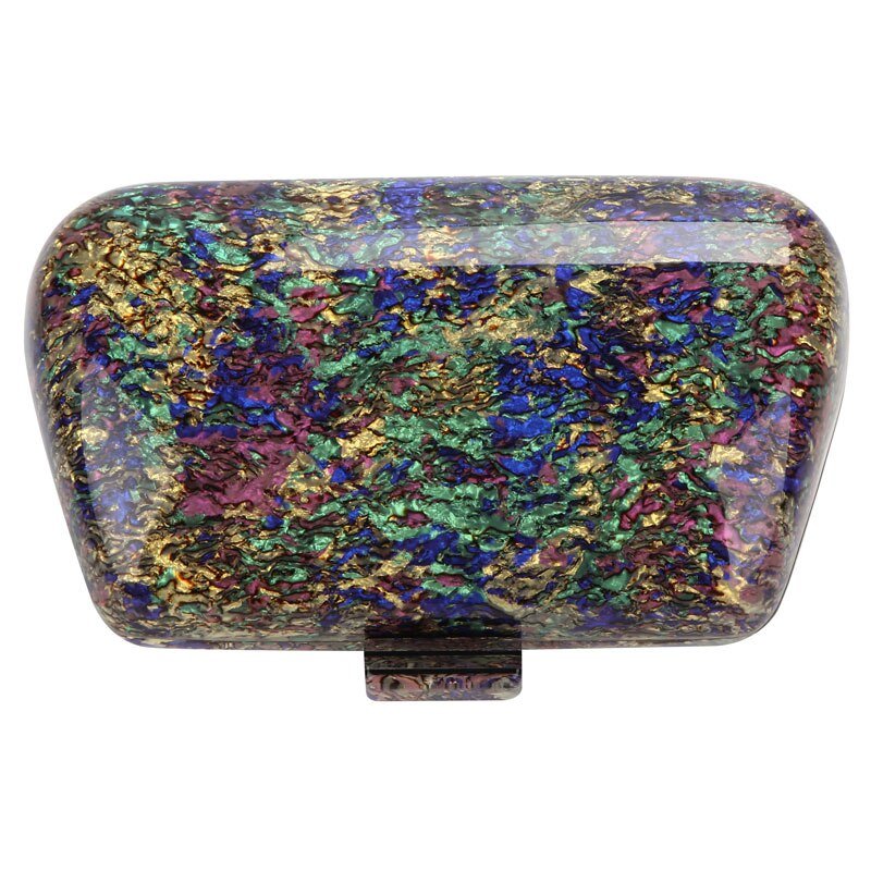 Colorful Hard Acrylic Evening Bag
