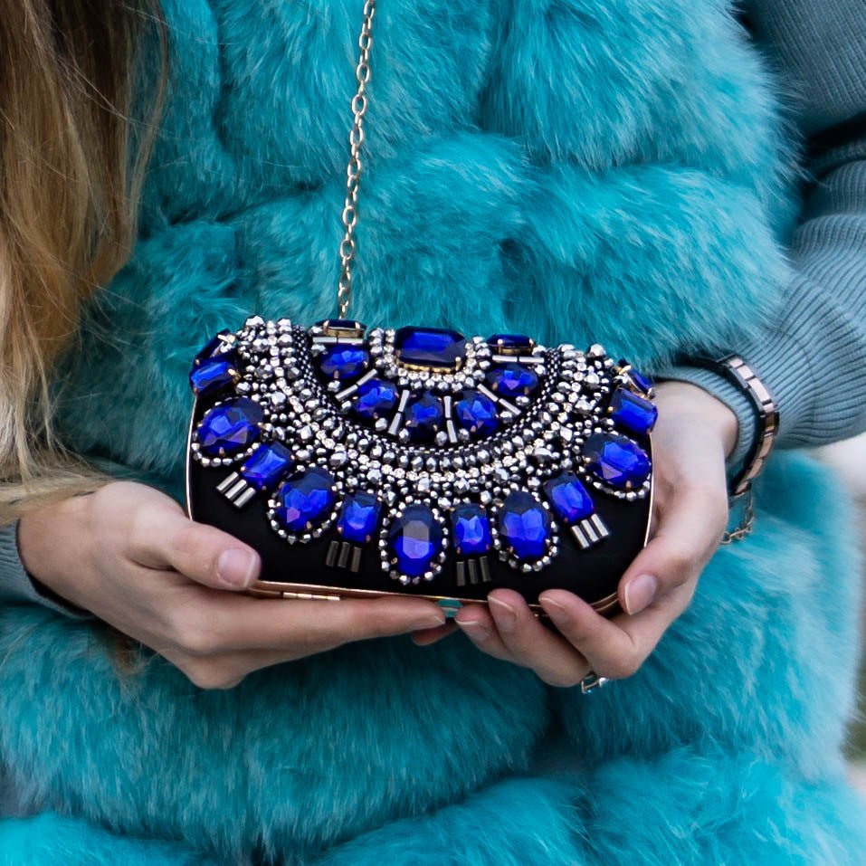 Crystal Evening Clutch Bags Rhinestone