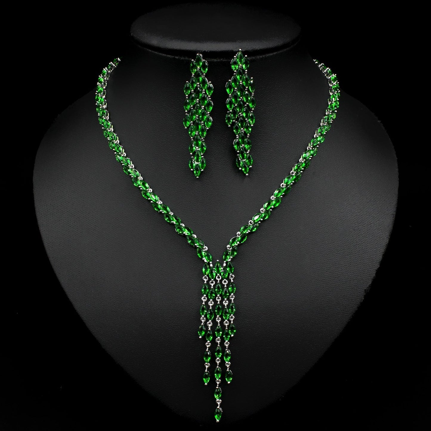 Cubic Zirconia Wedding Jewelry Sets Necklaces For Women