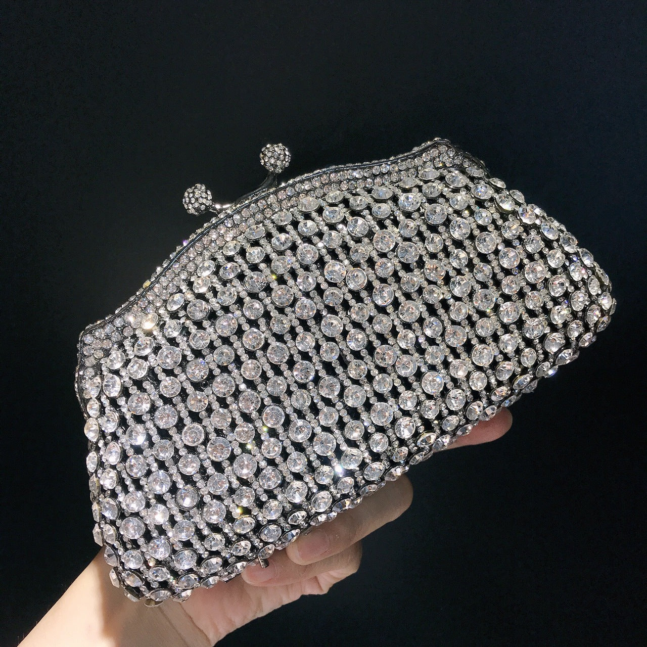 Dazzling Evening Crystal Clutch Bags