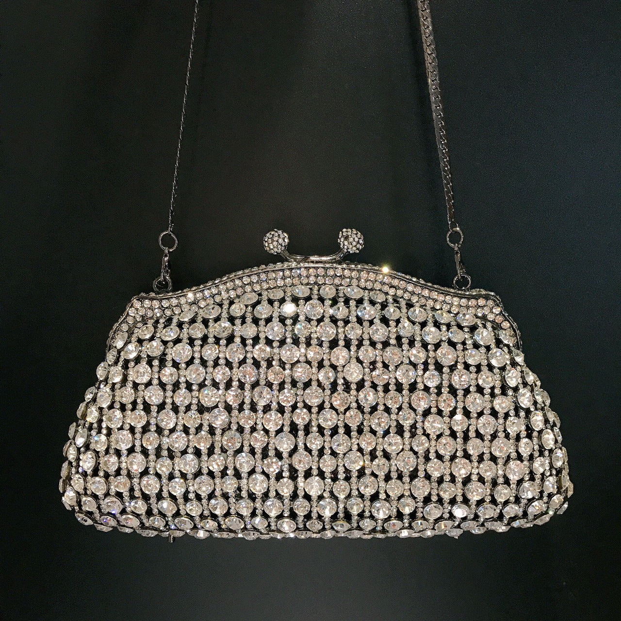 Dazzling Evening Crystal Clutch Bags