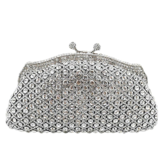 Dazzling Evening Crystal Clutch Bags
