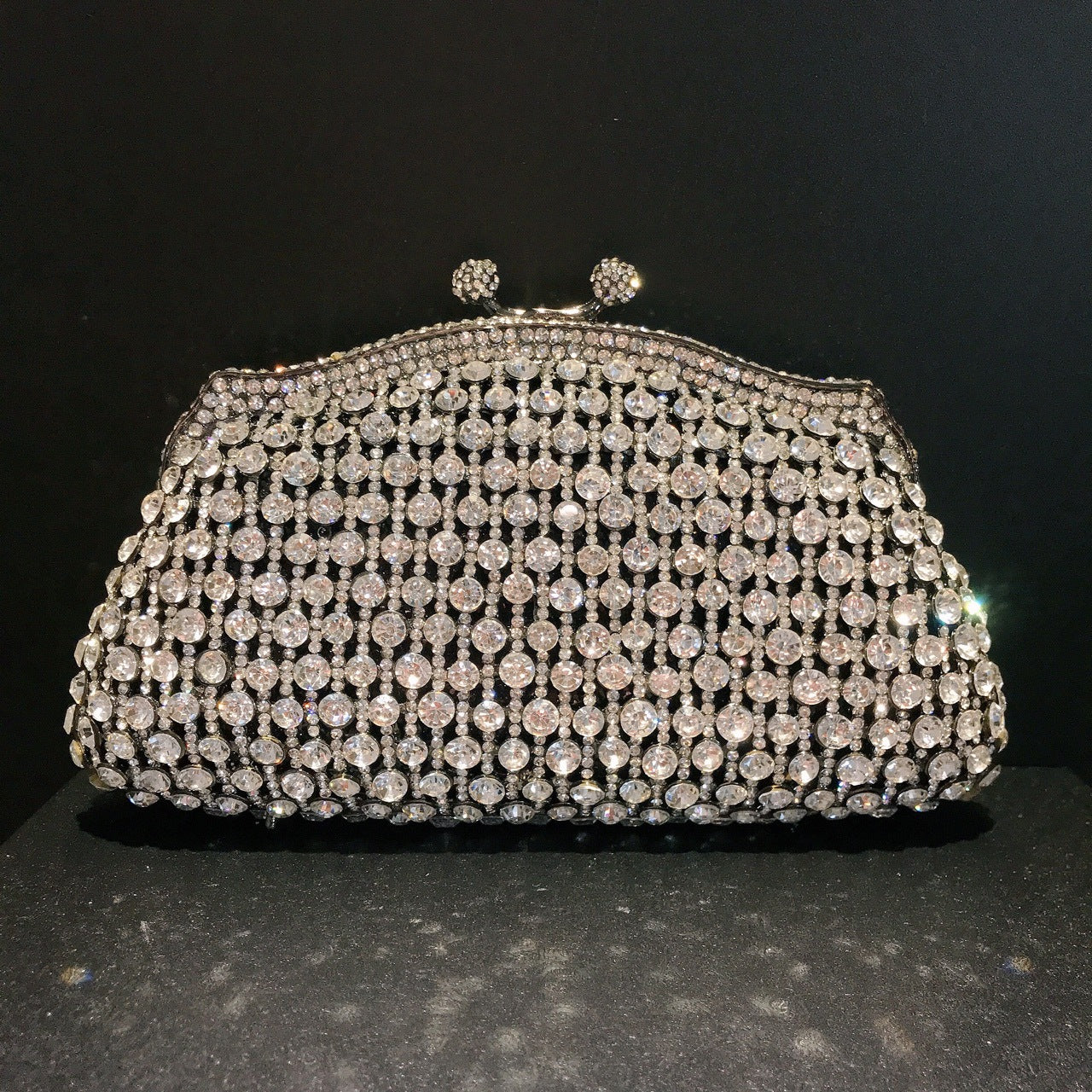 Dazzling Evening Crystal Clutch Bags