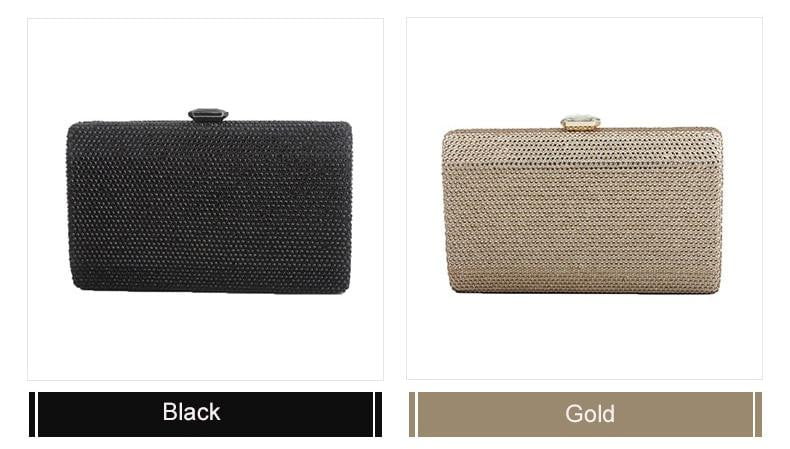 Designer Evening Bags Elegant Crystal Luxury Clutches