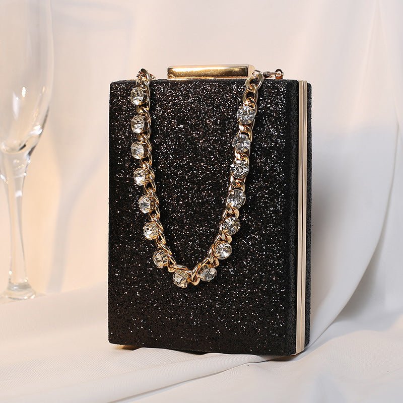Designer Handbags Wedding Rhinestone Chains Purses and Hand Bags