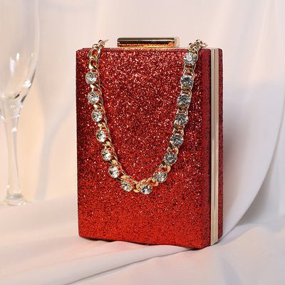 Designer Handbags Wedding Rhinestone Chains Purses and Hand Bags