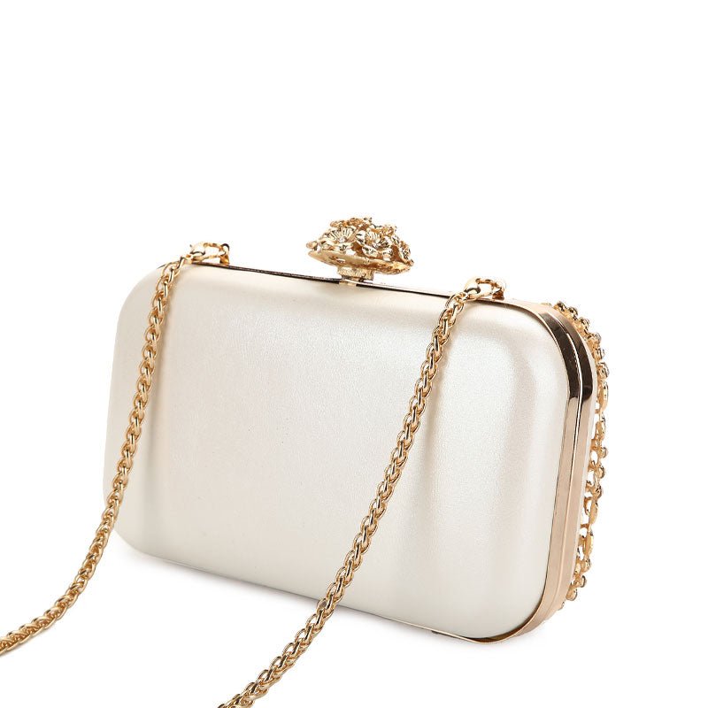 Designer Wedding Clutch Bag Metallic