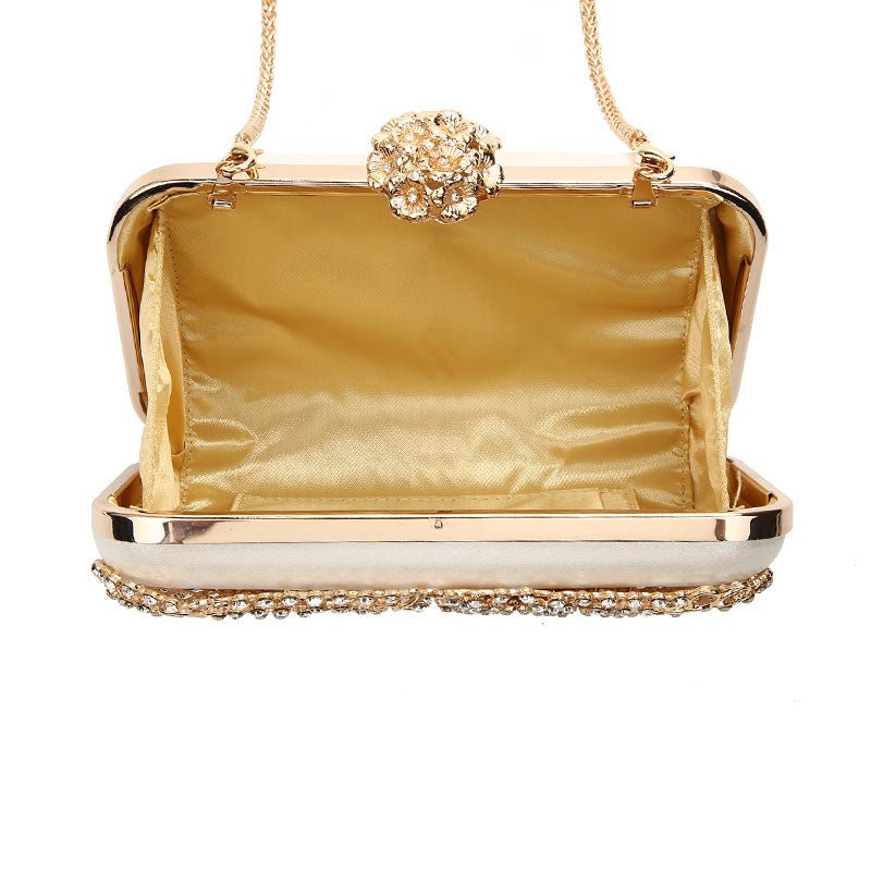Designer Wedding Clutch Bag Metallic