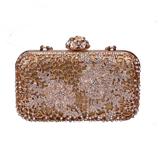 Designer Wedding Clutch Bag Metallic