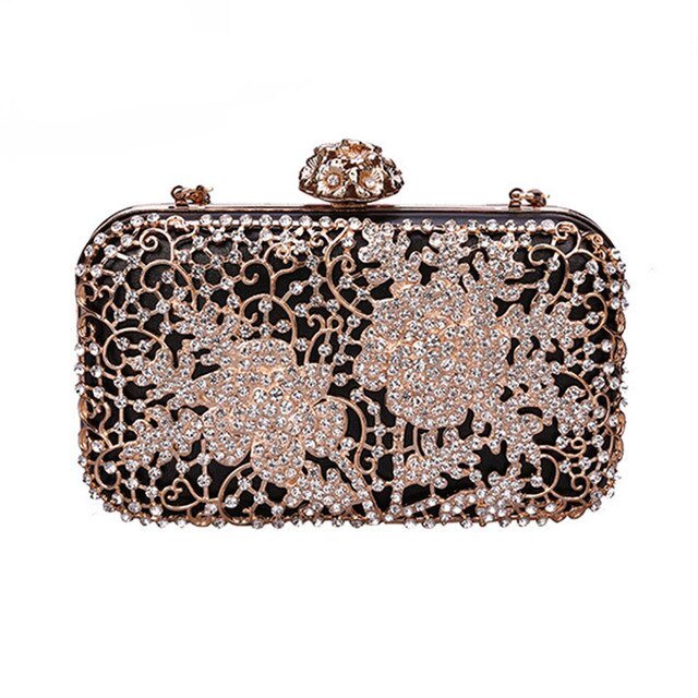Designer Wedding Clutch Bag Metallic