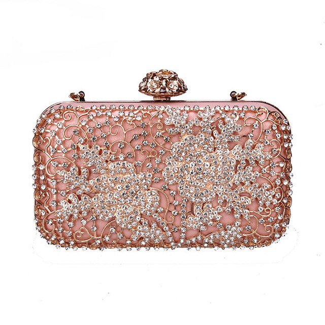 Designer Wedding Clutch Bag Metallic