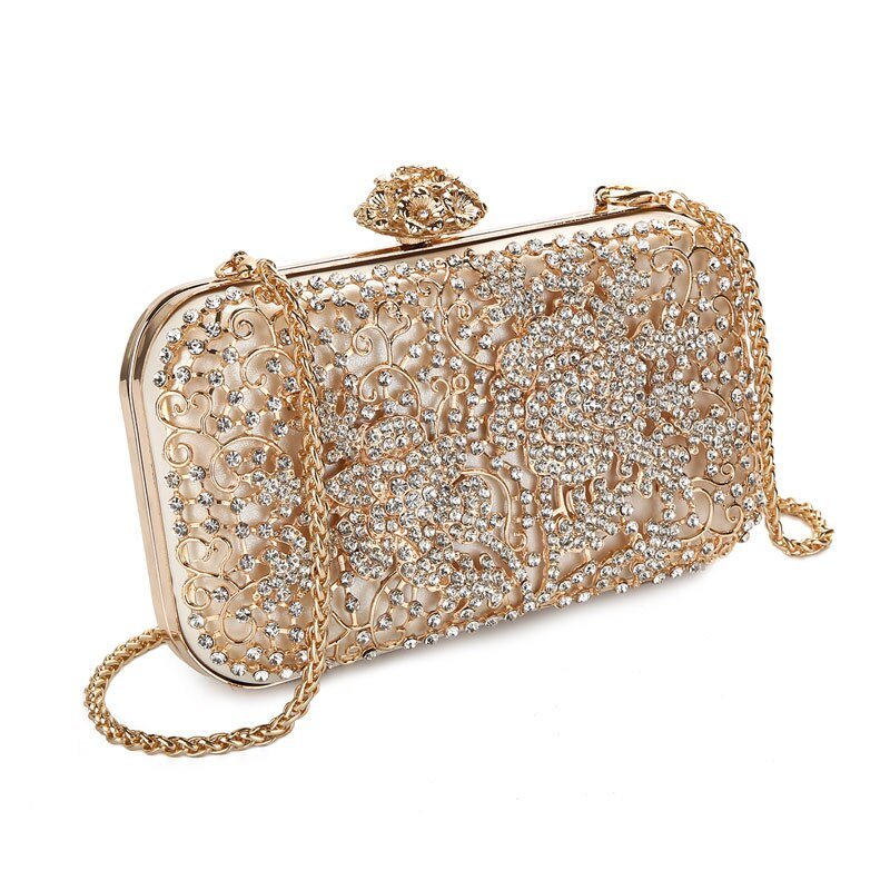 Designer Wedding Clutch Bag Metallic