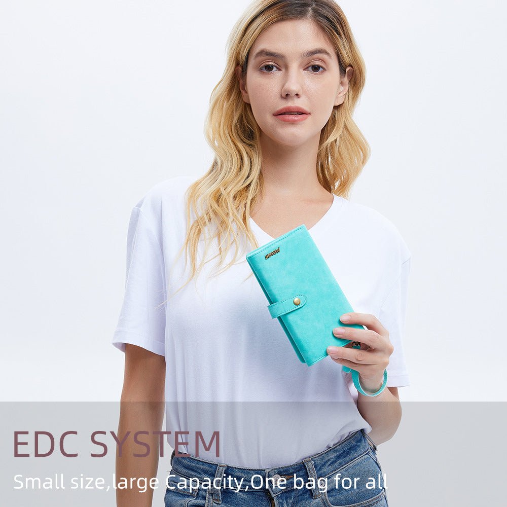 Detachable Wallet PU Leather Phone Case Cover For Samsung IPhone