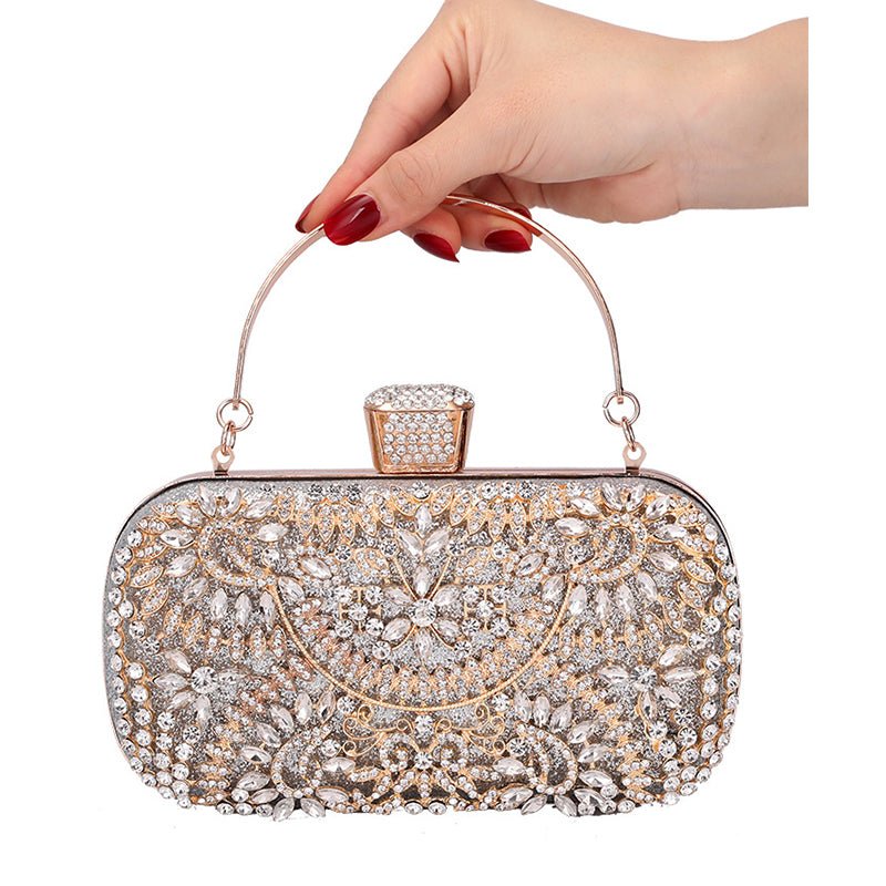 Diamond Clutch Bags for Weddings