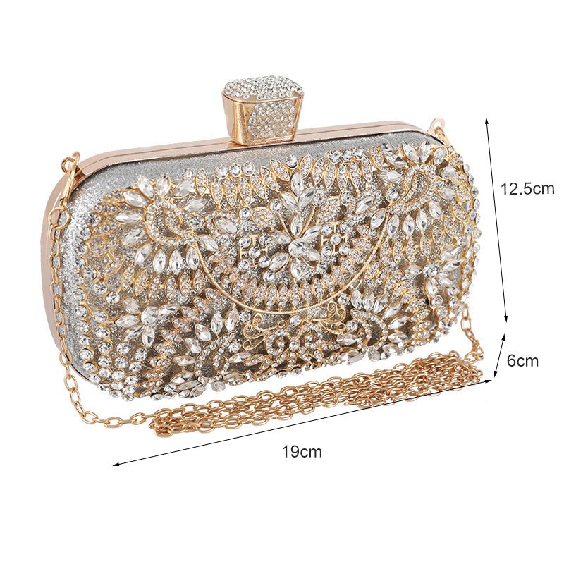 Diamond Clutch Bags for Weddings