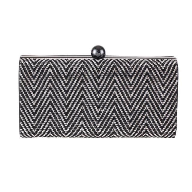 Diamond Evening Bag Crystal Rhinestones Wedding Clutch