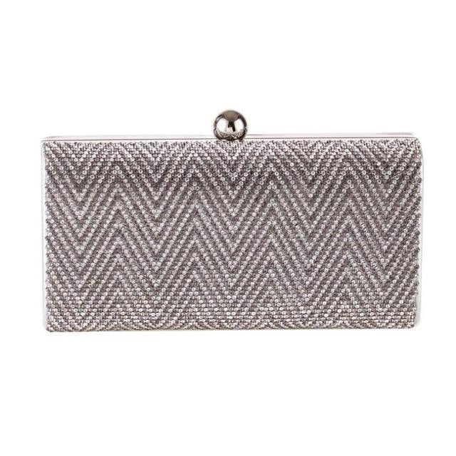 Diamond Evening Bag Crystal Rhinestones Wedding Clutch