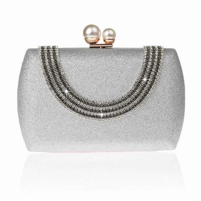 Diamond Evening Bag Crystal Wedding Party Clutch