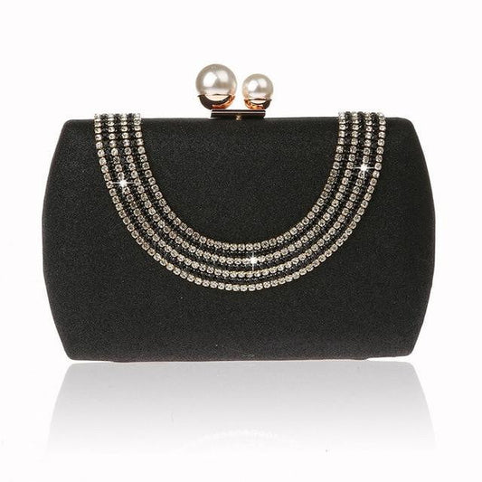 Diamond Evening Bag Crystal Wedding Party Clutch