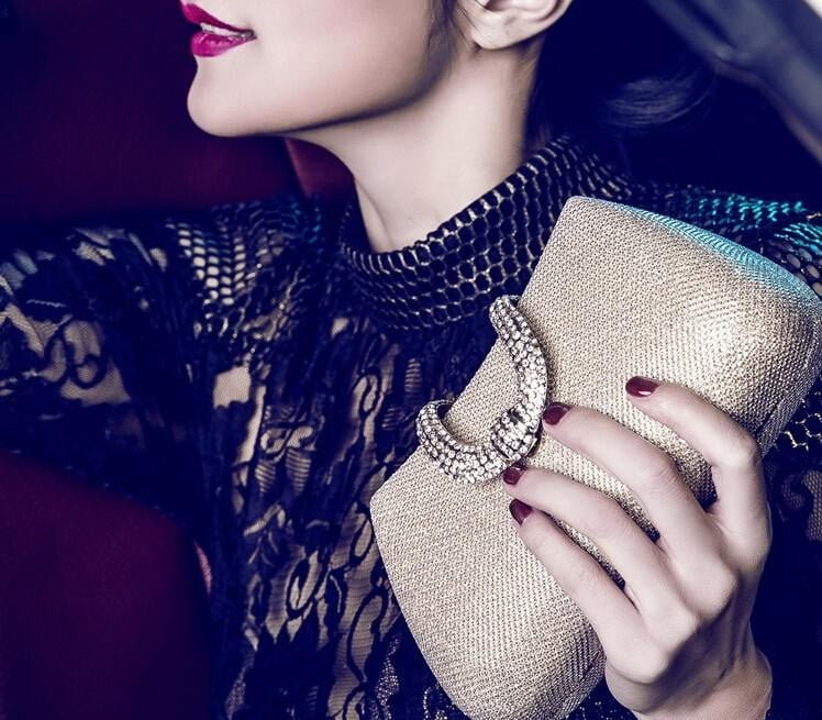 Diamond Evening Bag Fashion Luxury Clutch