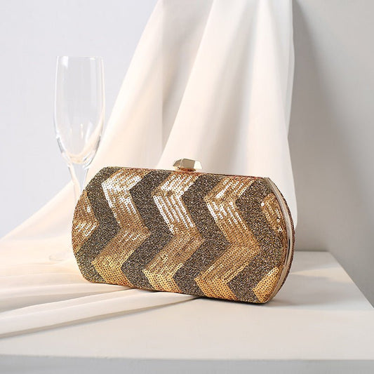 Evening Clutch Bag Sequin Mini Ladies Handbag Wedding Party Purse