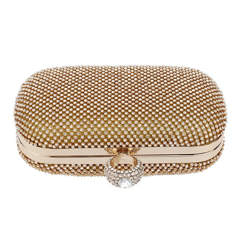 Evening Clutch Bags Diamond With Chain