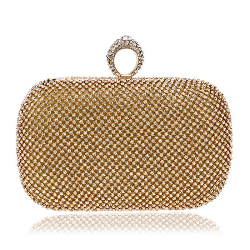 Evening Clutch Bags Diamond With Chain