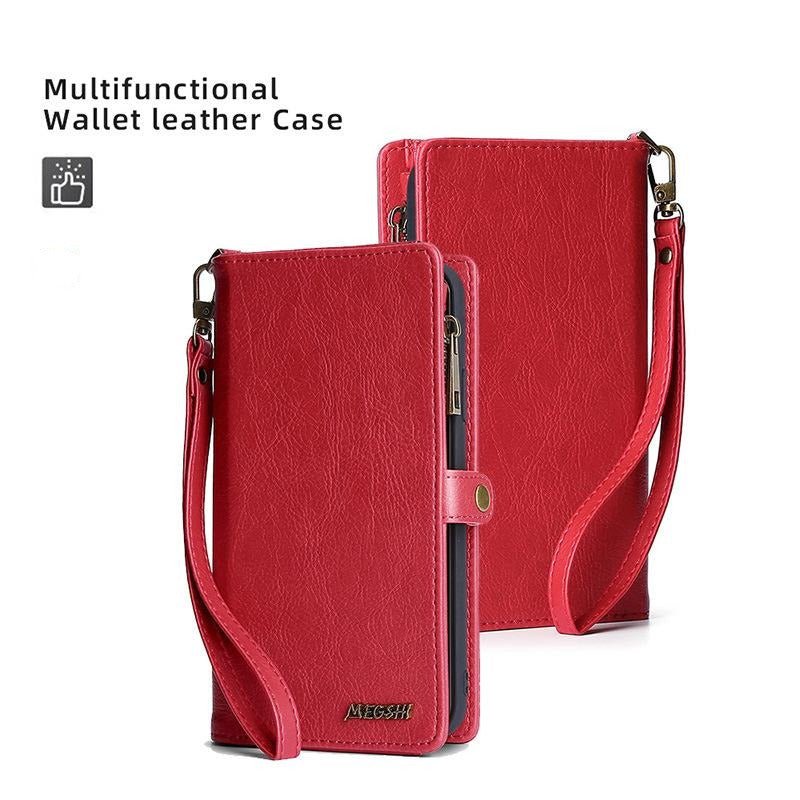Female Clutch Card Holder Leather Wallet Phone Case for iPhone
